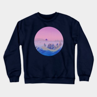 Sunset at The Sumida River Crewneck Sweatshirt